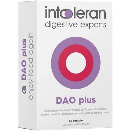Intoleran DAO Plus 50 Capsules - Maison des fragrances