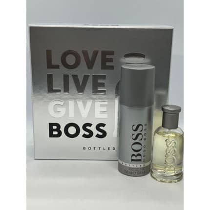 Hugo Boss Bottled 2 Piece Gift Set And Deodorant Fragrance (Fragrance) Homme 50ml