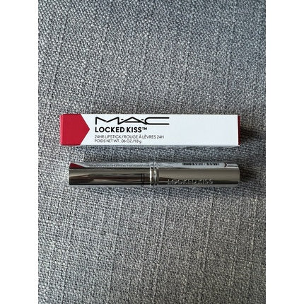 New in Box Mac Cosmetics Locked Kiss 24 Hour Lipstick 88 Ruby True