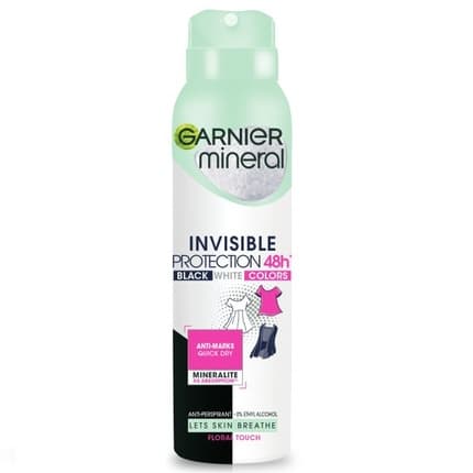 Garnier Invisible Black White Colors Deodorant 48h Protection 150ml pour femme