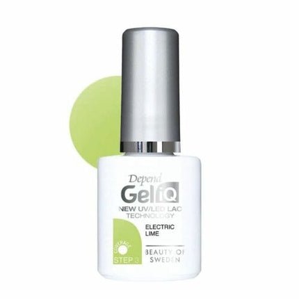iQ Beter Electric Lime Gel Nail Polish 5ml - Maison des fragrances