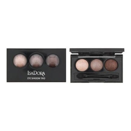 Isadora 81 Cool Browns Eyeshadow Trio 1.5g for Women - Maison des fragrances