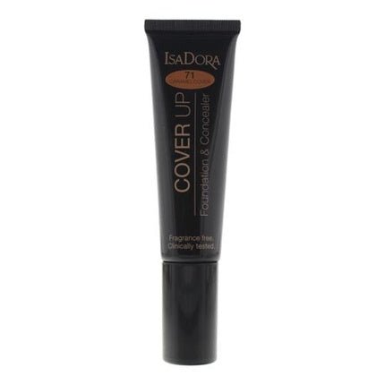 Isadora Cover Up 71 Caramel Cover Foundation Concealer 35ml - Maison des fragrances
