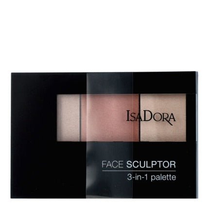 IsaDora Face Sculptor 3 - in - 1 Palette 61 Classic Nude 12g - Maison des fragrances