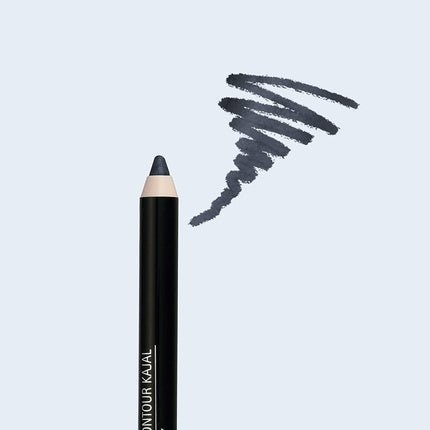 IsaDora Perfect Contour Kajal Grey Eyeliner Pencil Soft Intense Hypoallergenic Long Lasting Eye Liner 68 Steel Grey - Maison des fragrances