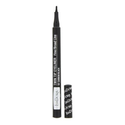 Isadora Twin Tip 52 Carbon Black Eyeliner 1ml - Maison des fragrances