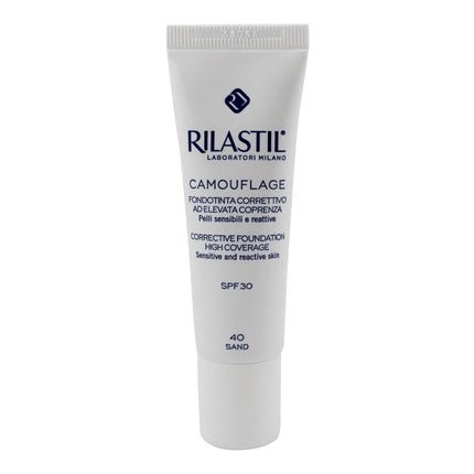 Ist.Ganassini Rilastil Camouflage Correcting Foundation High Coverage SPF30 40ml - Maison des fragrances