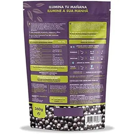 Iswari Awakening Buddha Acai-Platan 360 Gr; Organic 1 Piece 400 G - Maison des fragrances