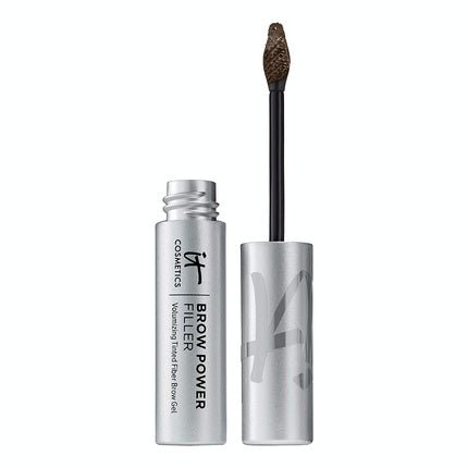 IT Cosmetics Brow Power Filler Universal Dark Brunette Volumizing Tinted Fiber Brow Gel 0.14 fl oz - Waterproof Formula Lasts Up To 16 Hours - Maison des fragrances
