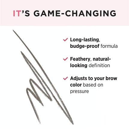 IT Cosmetics Brow Power Micro Universal Taupe Eyebrow Pencil with Built - in Spoolie 0.017 oz - Maison des fragrances