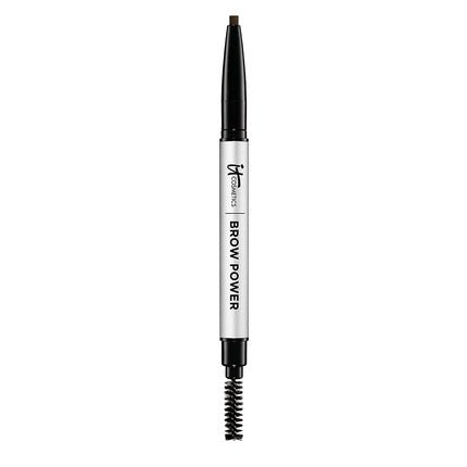 IT Cosmetics Brow Power Universal Dark Brunette Eyebrow Pencil with Biotin and Saw Palmetto 0.0056oz - Maison des fragrances