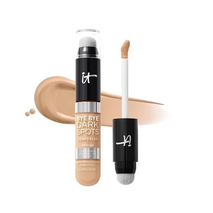 IT Cosmetics Bye Bye Dark Spots Concealer + Brightening Serum 0.22 fl oz 22 Light Neutral - Medium Coverage, Natural Finish, All Skin Types - Maison des fragrances