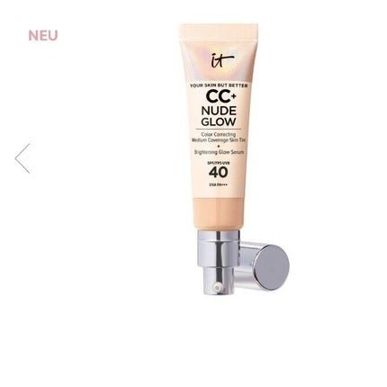 It Cosmetics CC+ Nude Glow Skin Tint Serum Care Foundation Light Medium 32ml - Maison des fragrances