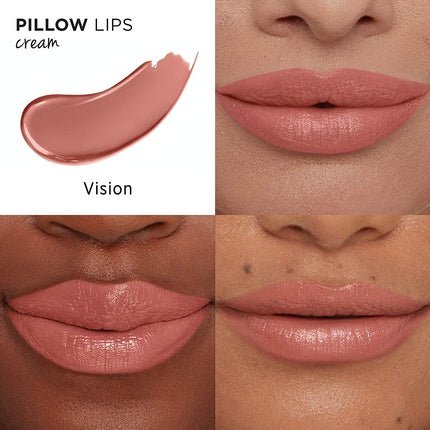 IT Cosmetics Pillow Lips Lipstick Vision Light Peach Nude with a Cream Finish 0.13 oz - Maison des fragrances