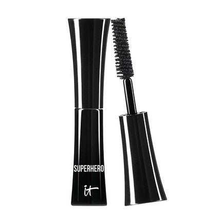 IT Cosmetics Superhero Elastic Stretch Volumizing Mascara Deluxe Size Super Black - Maison des fragrances