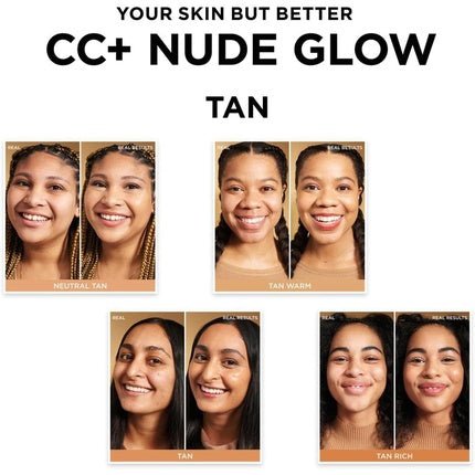 IT Cosmetics Your Skin But Better CC+ and Nude Glow Lightweight Medium Coverage Foundation and Glow Serum Neutral Tan 1g - Maison des fragrances