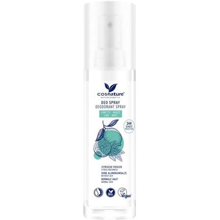 Cosnature Lime and Mint Deodorant Spray 75ml Cosnature