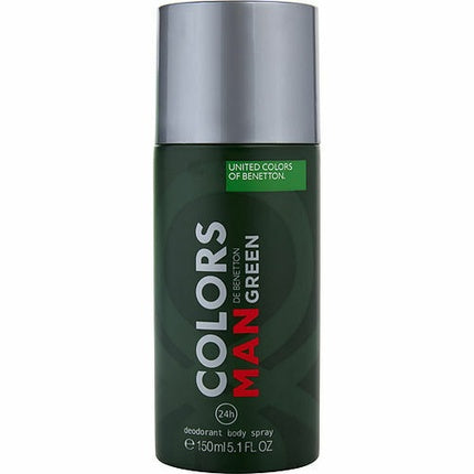 Colors De Benetton Green by Benetton Deodorant Spray 5 oz Colors De Benetton Green