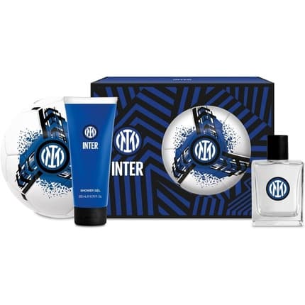Inter Gift Set - Includes 100 Ml And 200 Ml Shower Gel With Official Ball Eau de Toilette Unisexe