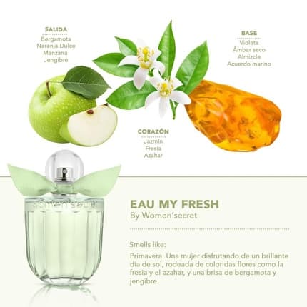 Women'secret Eau Its Fresh Eau de Toilette (EDT) Femme