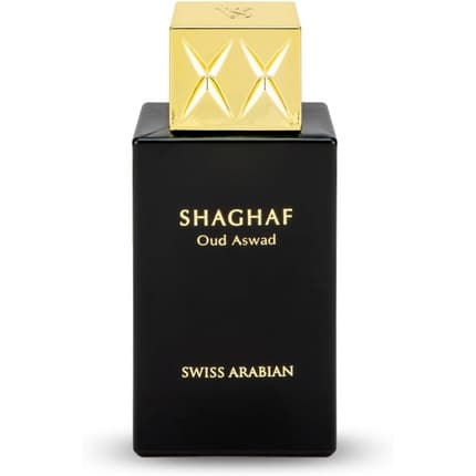 Shaghaf Oud Aswad by Swiss Arabian Unisex 2.5oz Eau de Parfum Spray 75ml