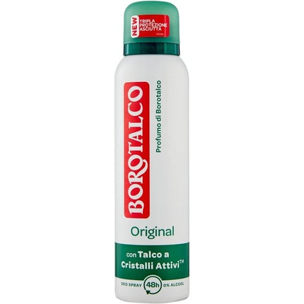 Borotalco Original Deodorant Spray for Men and Women 150ml Borotalco