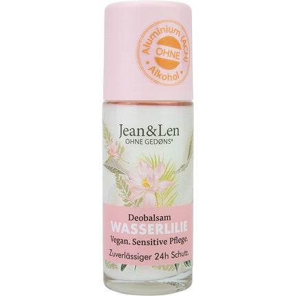 Jean & Len Water Lily Deodorant Balm 50ml Jean & Len