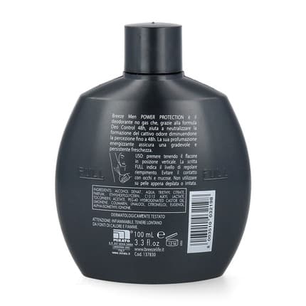 Breeze Deodorant Squeeze Power Protection Déodorant (Déo) Homme 100ml