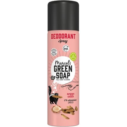 Marcel's Green Soap Deospray Argan & Oudh Déodorant (Déo) Mixte
