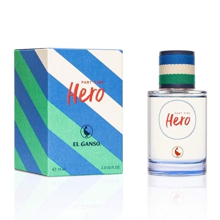 El Ganso Part Time Hero Eau de Toilette Pour Homme Musk Citrus Scent 75ml Avec Sprayer Parfum Y Diseño