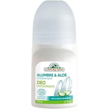 Alum Aloe Organic Roll-On Deodorant 75ml Maison des fragrances