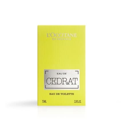 L'Occitane Cedrat Men's Perfume Eau de Toilette Homme 75 ml