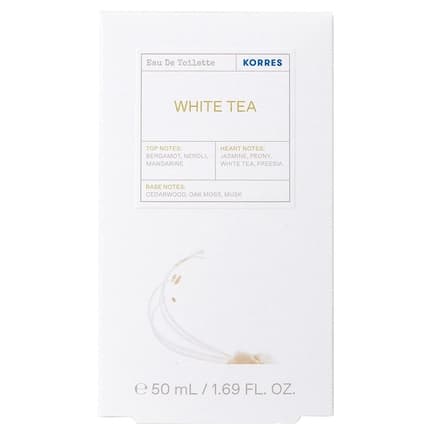 Korres White Tea Unisex Eau de Toilette (EDT) Mixte 50ml