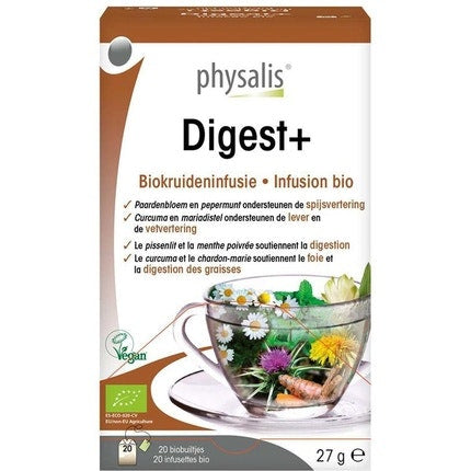 Physalis Tea Bags Organic Herbal Infusion Digest Physalis