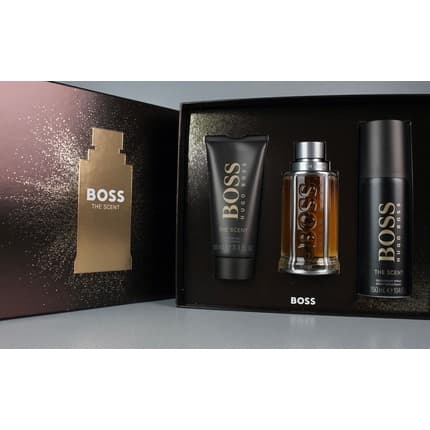 Hugo Boss The Scent With Deodorant And Shower Gel Coffret (Coffret) Mixte 100ml
