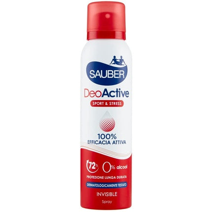 SAUBER Deodorant Spray Deoactive Long Lasting 150ml Maison des fragrances