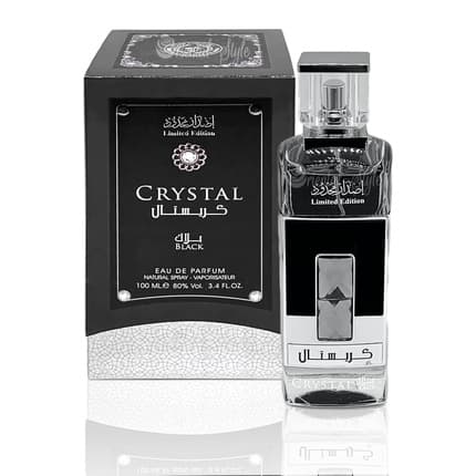 Ard Al Zaffran Crystal Black Limited Edition Unisex Ard Al Zaafaran Eau de Parfum (EDP) Mixte 100ml