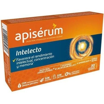 Apiserum Apiserum Intelecto 30 Capsules Apiserum