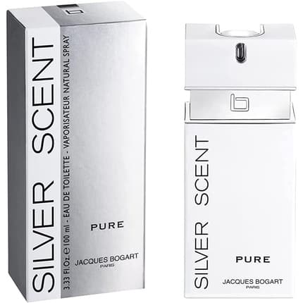 Jacques Bogart Silver Scent Pure Eau de Toilette (EDT) Homme - Maison des fragrances