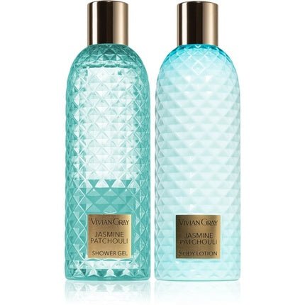 Jasmine Patchouli Shower Gel Body Lotion Set - Kosmetická sada péče o tělo - Maison des fragrances