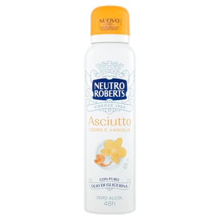 Neutro Roberts Deodorant Dry Cedar & Vanilla Déodorant (Déo) Mixte 150ml