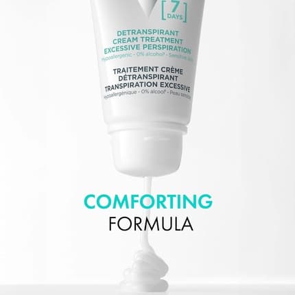 Vichy Antiperspirant Cream Deodorant 7 Days Déodorant (Déo) Mixte 30ml