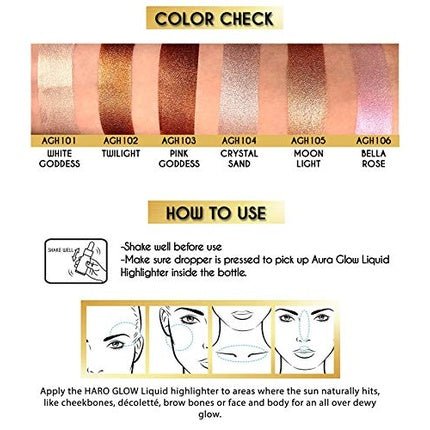 J.CAT BEAUTY Halo Glow Liquid Highlighter Moon Light - Maison des fragrances