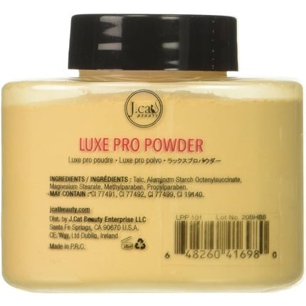 J.Cat Beauty Luxe Pro Makeup Setting Powder Matte Finish Helps Absorb Oil - Maison des fragrances