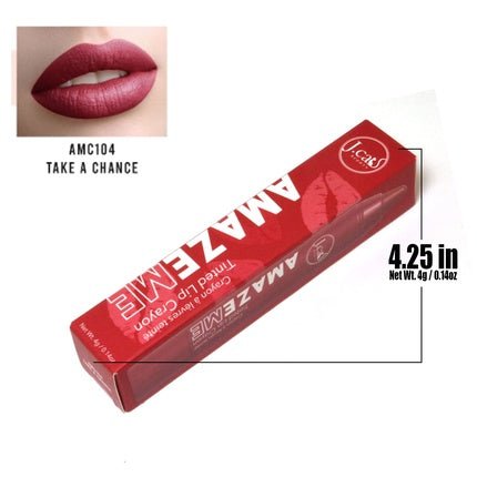 Jcat Beauty Professional AMC104 Take A Chance Amaze Me Tinted Lip Crayon - Maison des fragrances