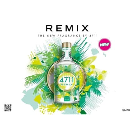 4711 Remix Green Oasis Eau de Cologne (EDC) Mixte 100ml
