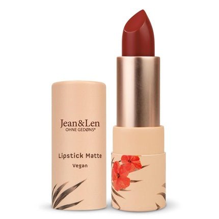 Jean & Len Matte Tropical Red 102 Lipstick Silky Nourishing Lipstick 4ml - Maison des fragrances