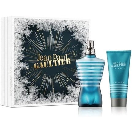 Jean Paul Gaultier Le Male Eau de Toilette 75ml + Le Male Shower Gel 75ml Gift Box for Men - Maison des fragrances