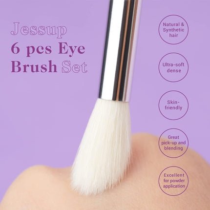 Jessup Eye Makeup Brush Set Eyeshadow Brush Cosmetic Powder Eyeliner - Maison des fragrances