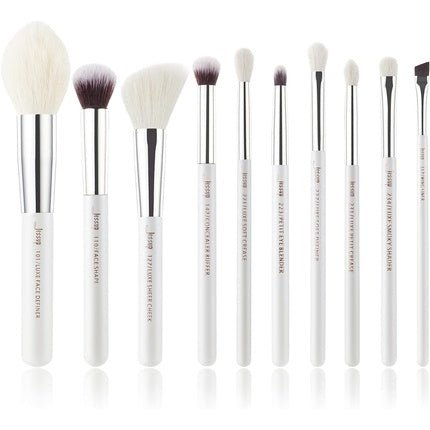 Jessup Make Up Brush Face Makeup Brushes T243 10 Pieces - Maison des fragrances